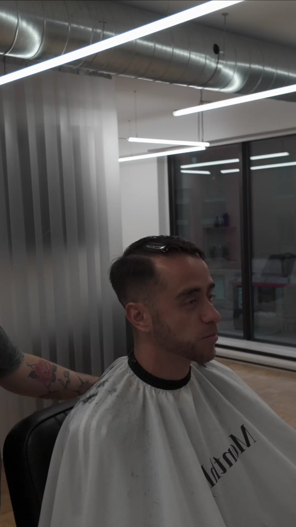 Coupe de cheveux réalisée par Alejandro Arredondo