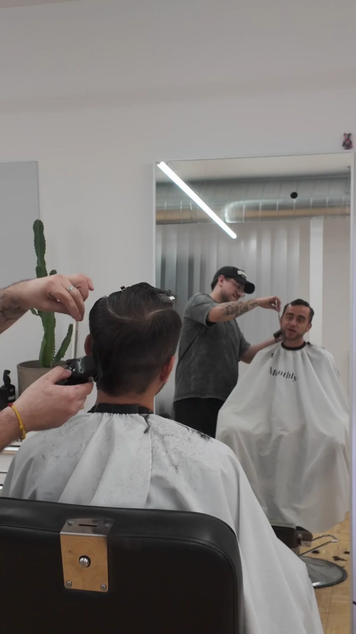 Coupe de cheveux réalisée par Alejandro Arredondo